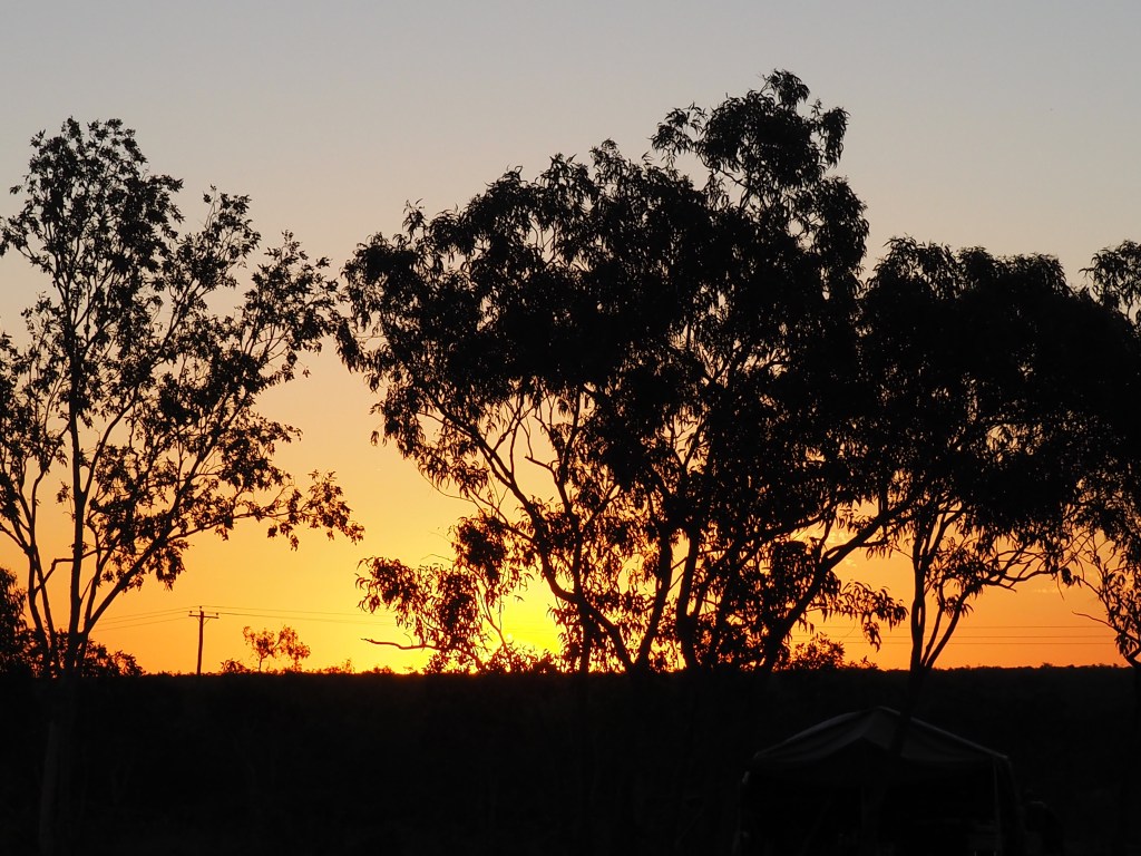 A sunset in Normanton, Queensland